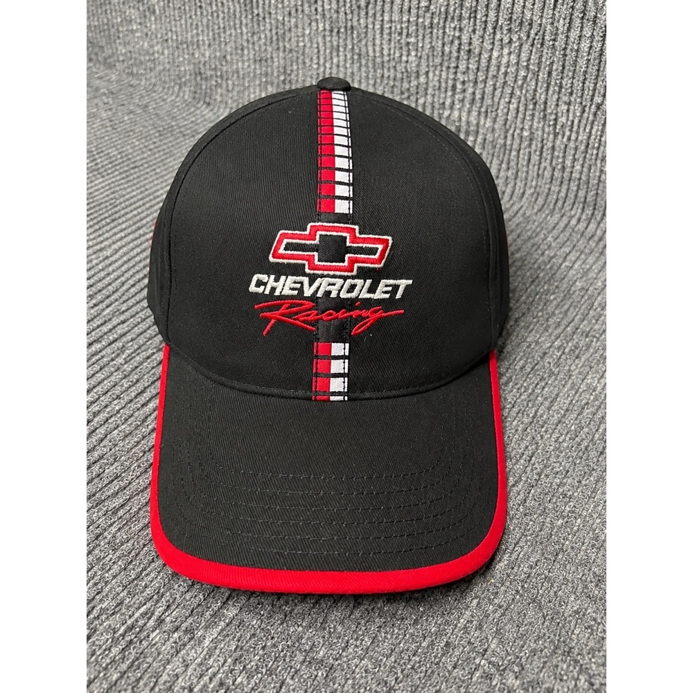Vintage Nascar Chevrolet Racing Track Gear Hat Cap General Motors